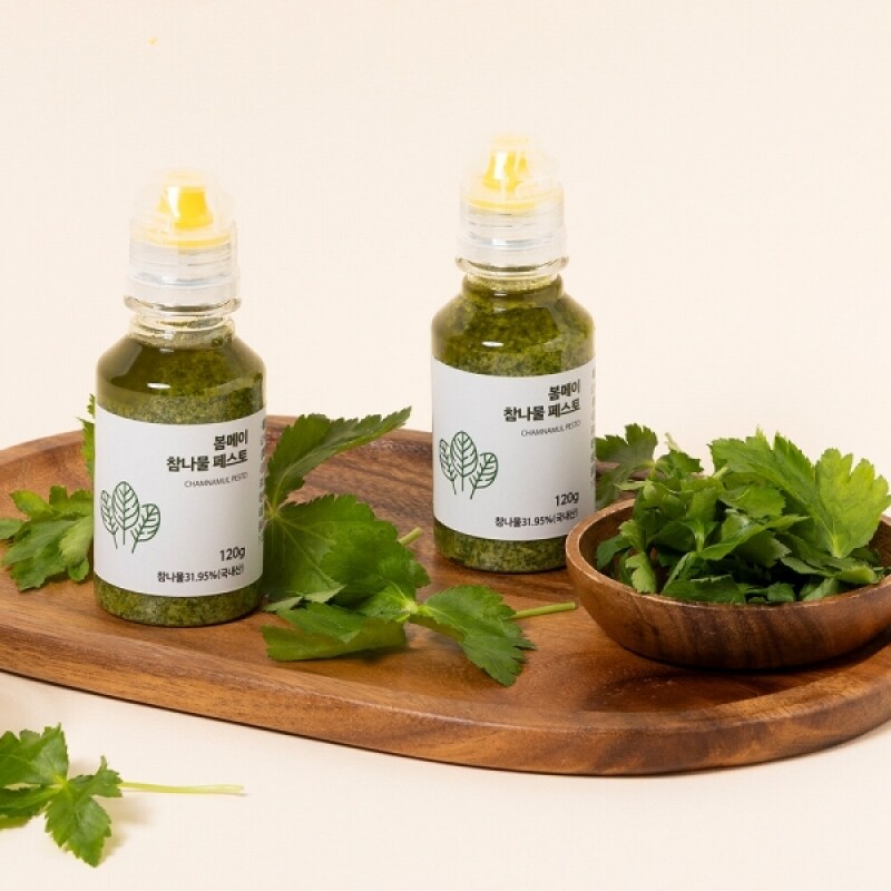 봄메이디저트,봄메이 짜먹는 페스토 120g 참나물 들깨고사리 토마토당근 바질토마토 4종 택1